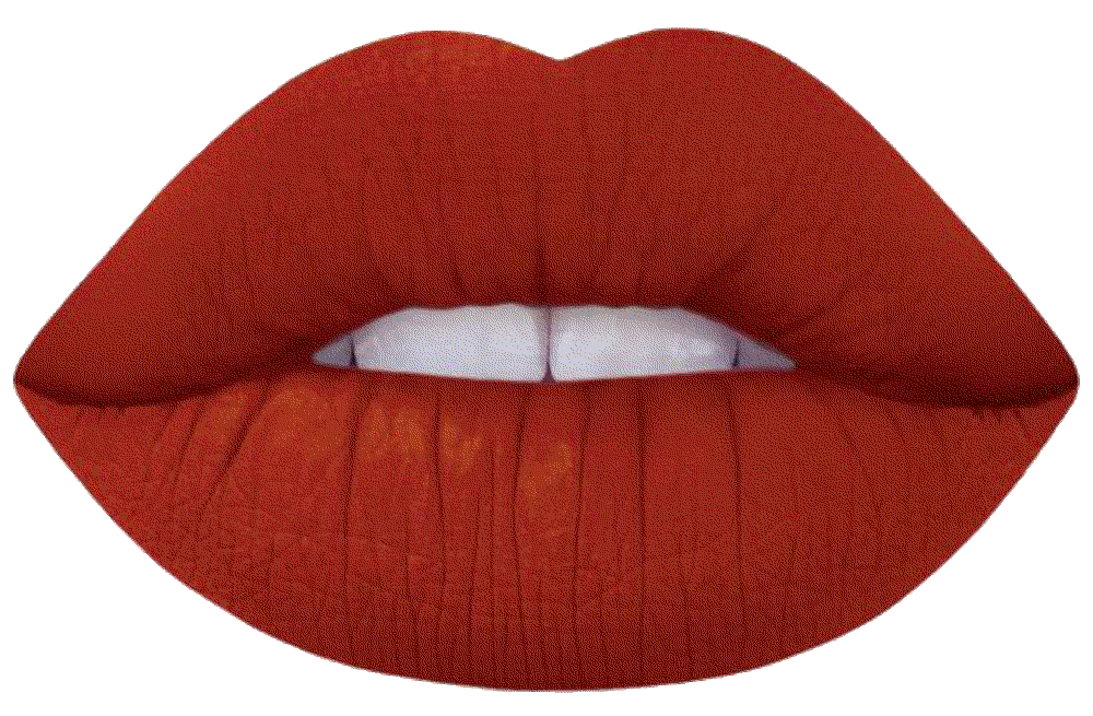 Feelins matte lipstick (flame red) Lime crime