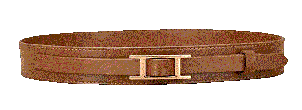 Just a crush belt brown Belle & Bloom