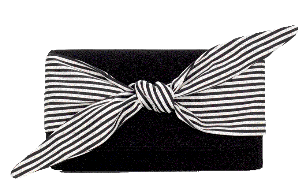 FLORENCE LIQUORICE CLUTCH Emmy London