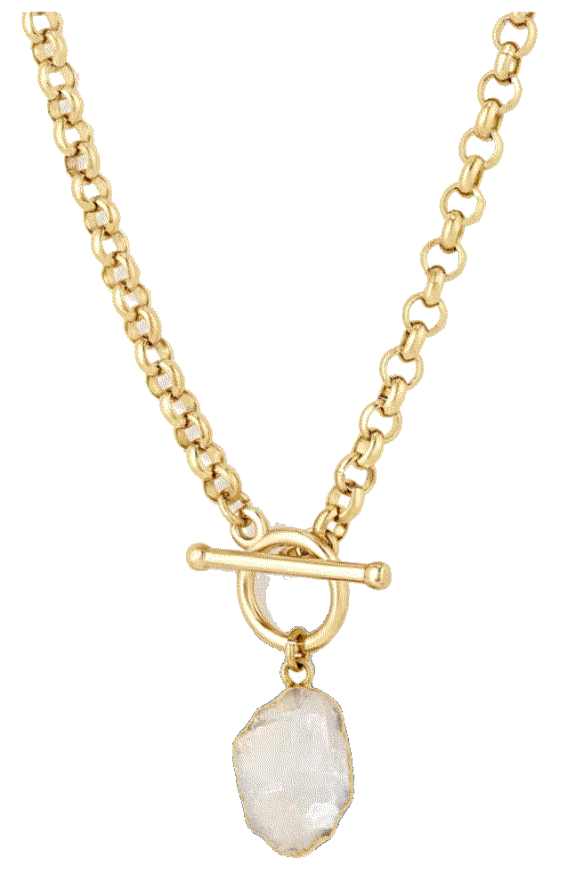 Deity moonstone necklace Formation Co. Jewellery