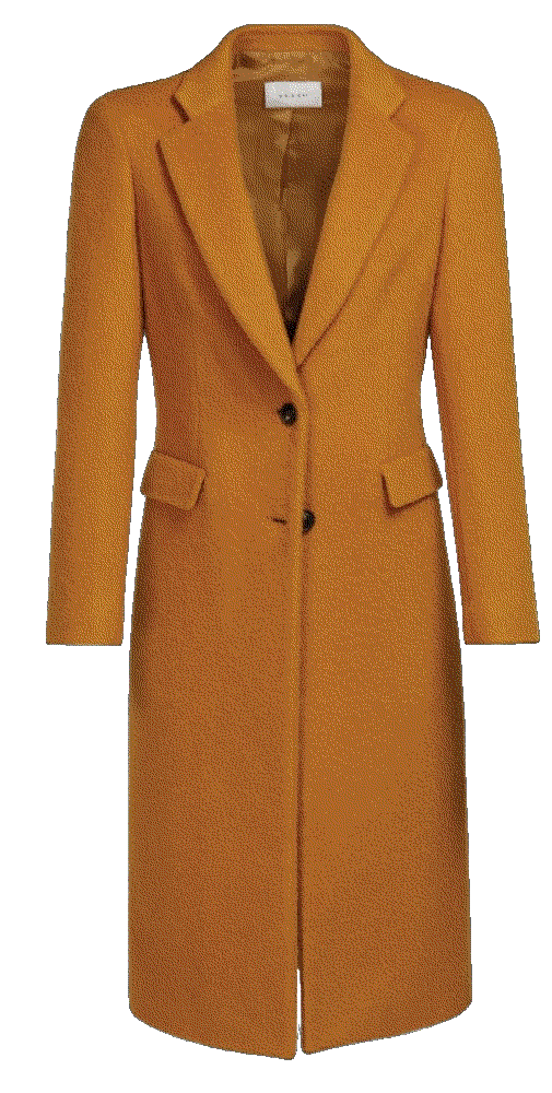 Ocher yellow coat Vulto