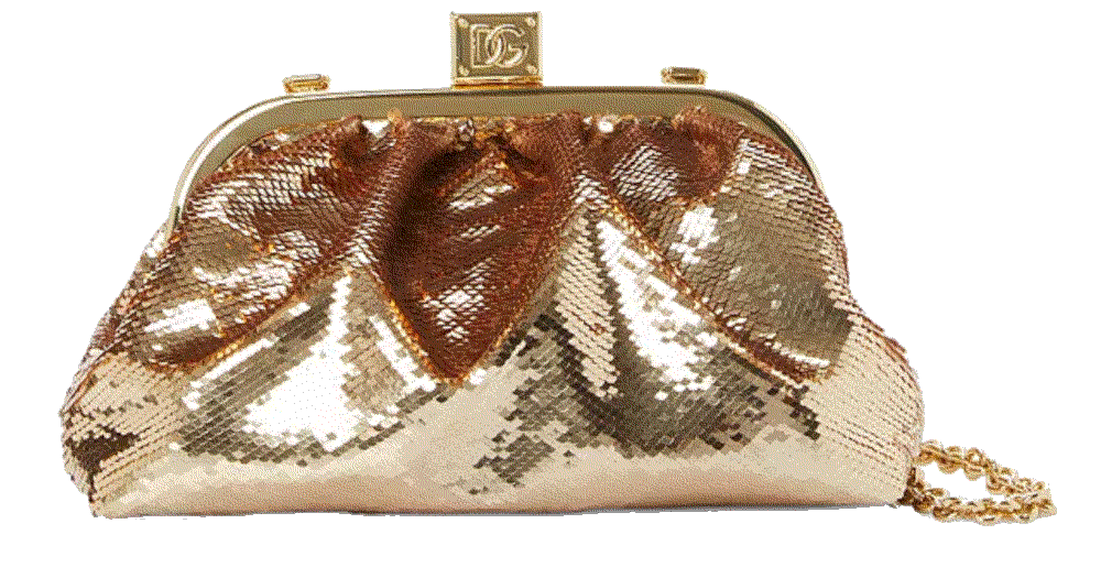 Sequined Maria Clutch Dolce & Gabanna