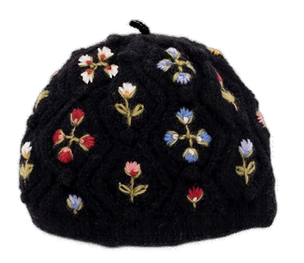 French knot tilly knitted wool hat French Knot 