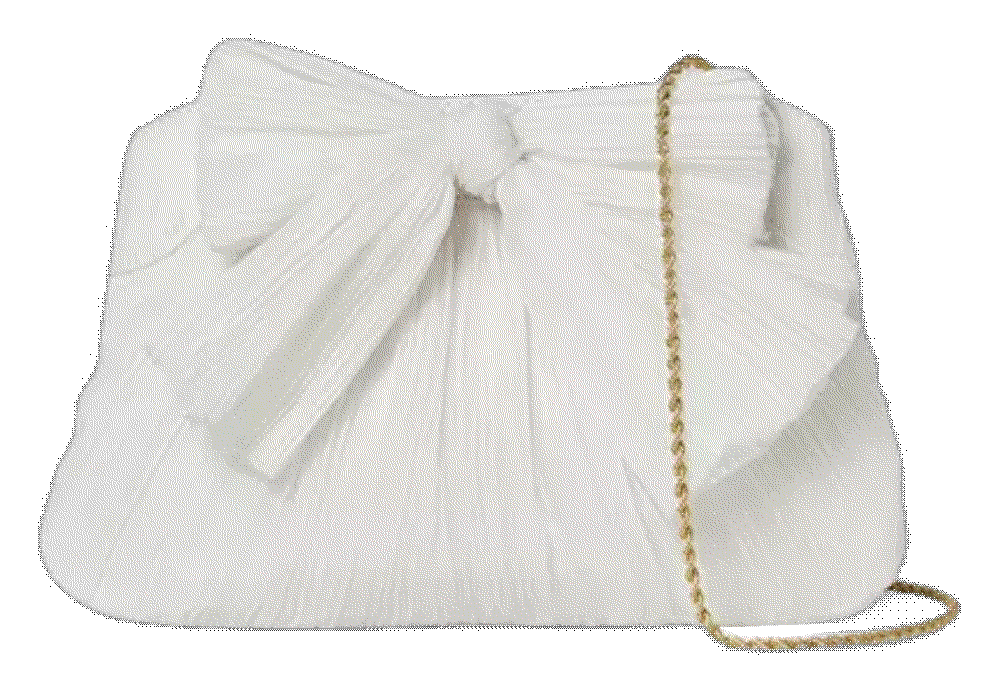 Loeffler randall rayne small pleated bow frame clutch Loeffler Randall