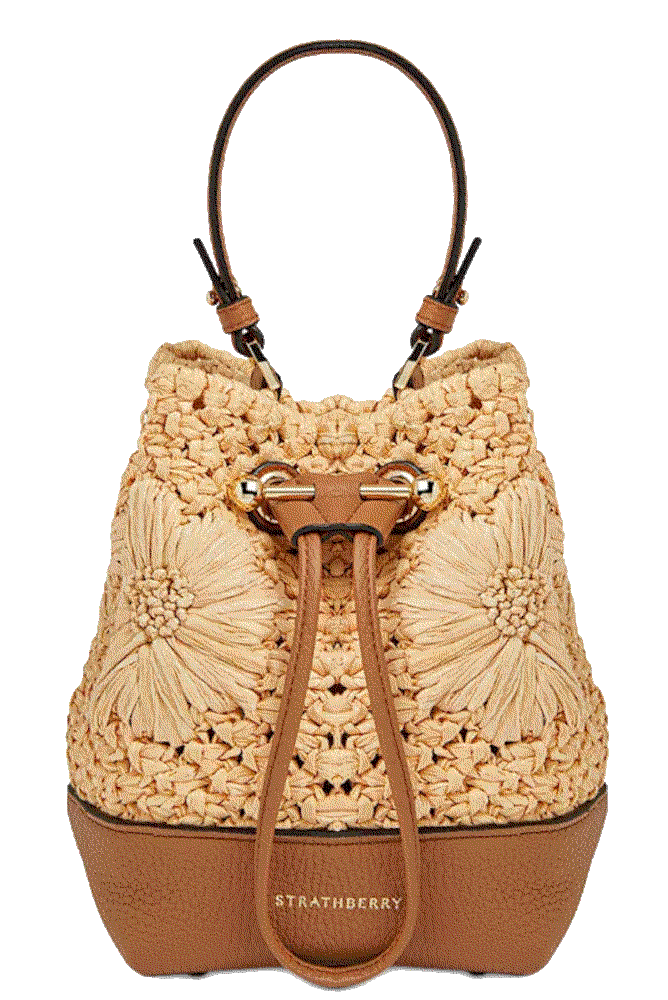 Strathberry osette floral top handle bag Strathberry