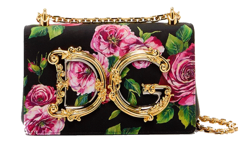 Dolce gabbana floral shoulder bag Dolce Gabbana