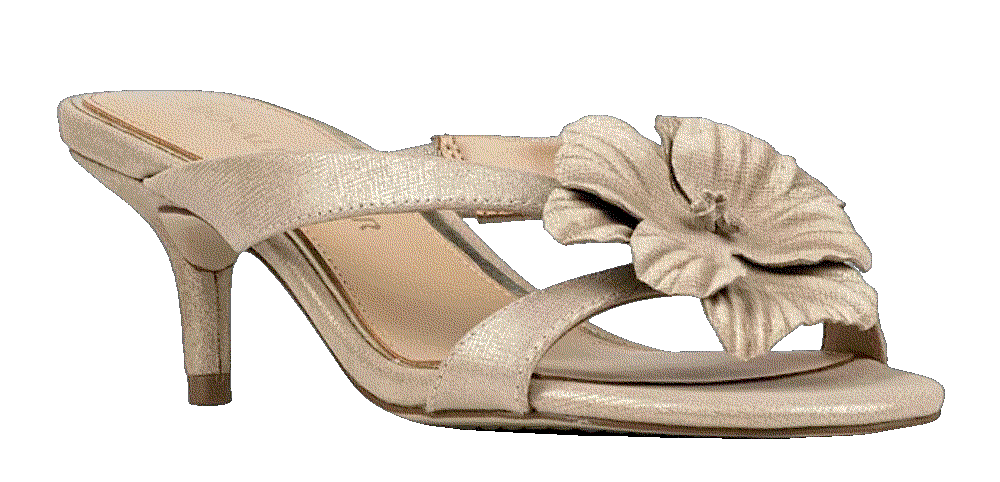 Donald pliner womens paloma mid heel slides Donald Pliner