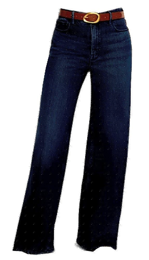 Good american good skate high rise wide leg jeans in indigo 516 Good American
