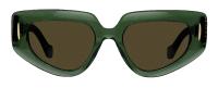 Loewe Loewe anagram geometric sunglasses 51mm