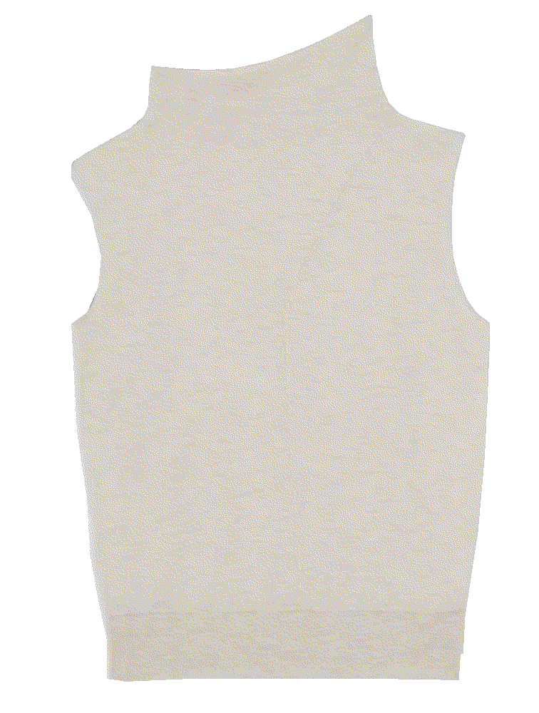 Reiss harper wool sleeveless slouch neck top Reiss