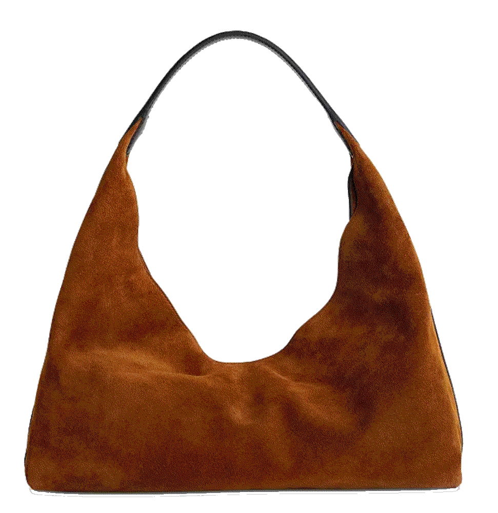 The Mylie Suede Shoulder Bag Madewell