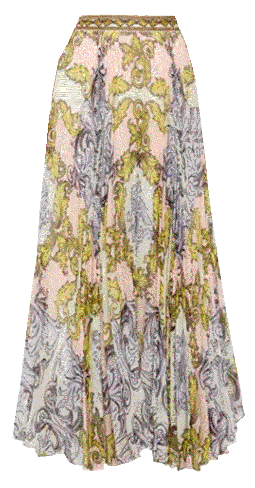 Alice olivia katz pleated maxi skirt Alice And Olivia