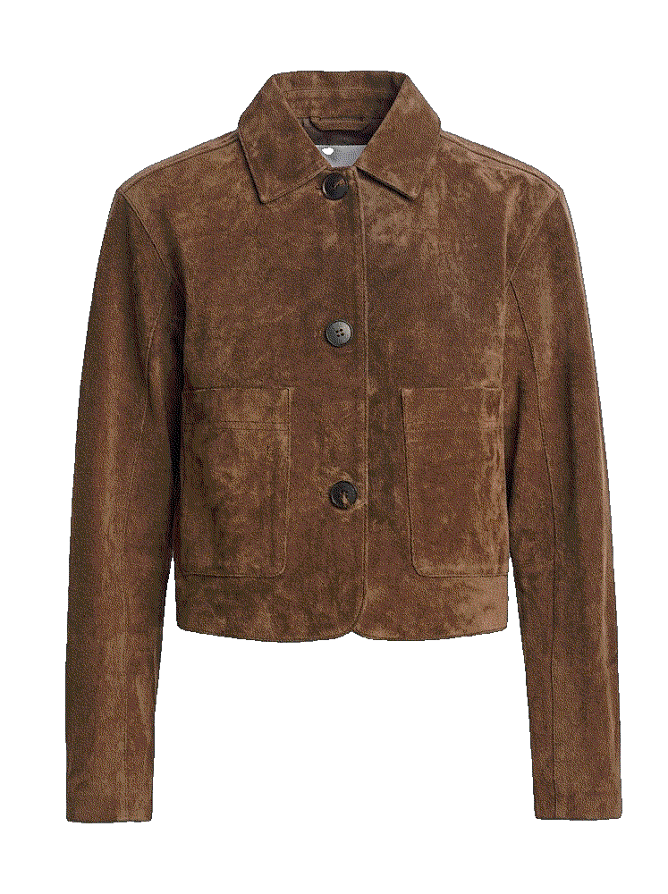 Blanknyc suede cropped jacket Blanknyc