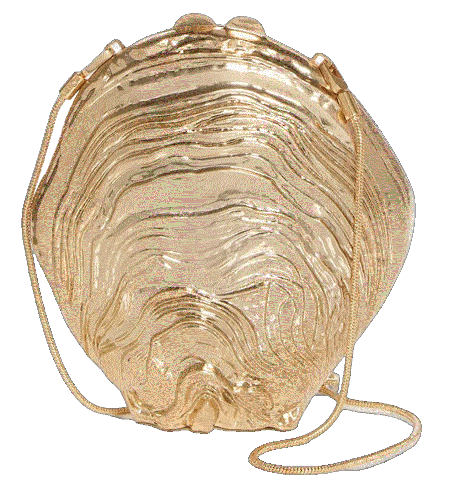 Simkhai cove shell clutch Simkhai