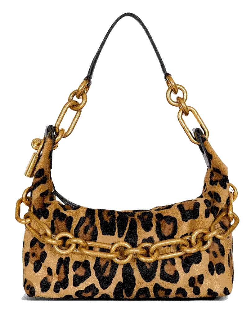 Balmain sync medium leopard print leather bag Balmain