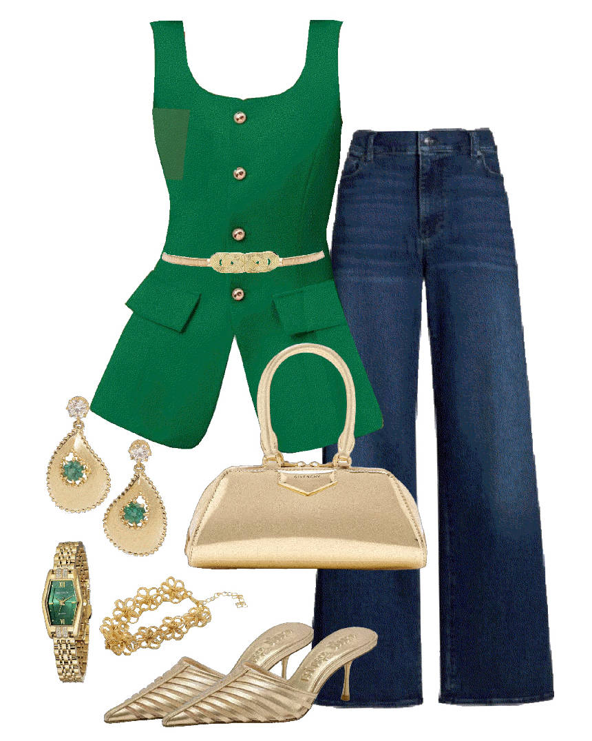 wide leg jeans with high waist