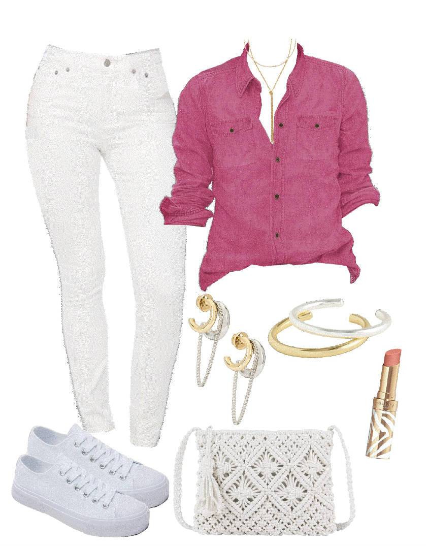 denim on denim in colors