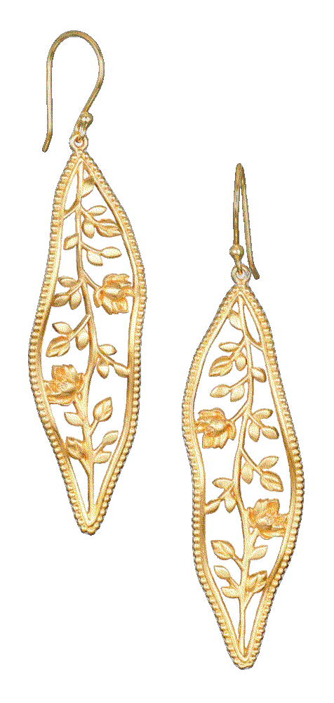 Expanding Beauty Lotus Earrings Satya Jewelry