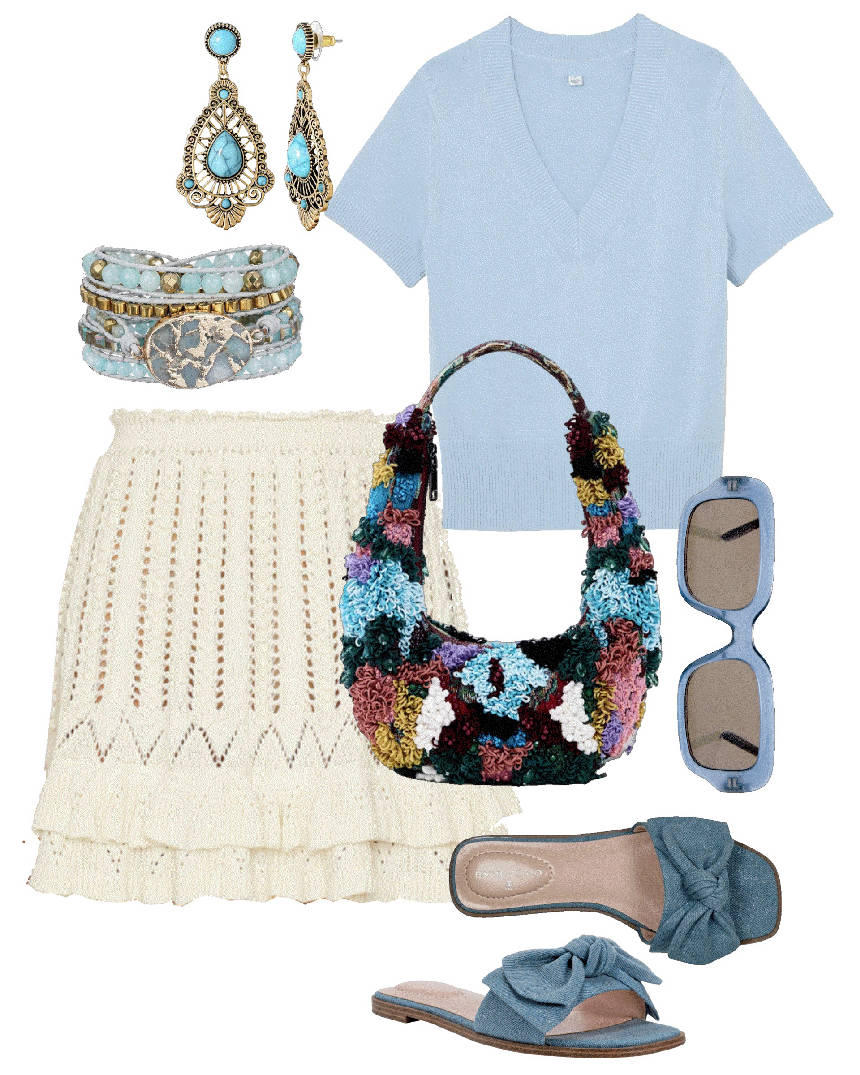 casual mini skirt style