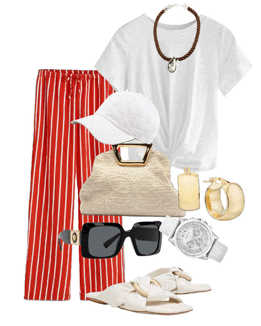 vacation style comfortable outfit