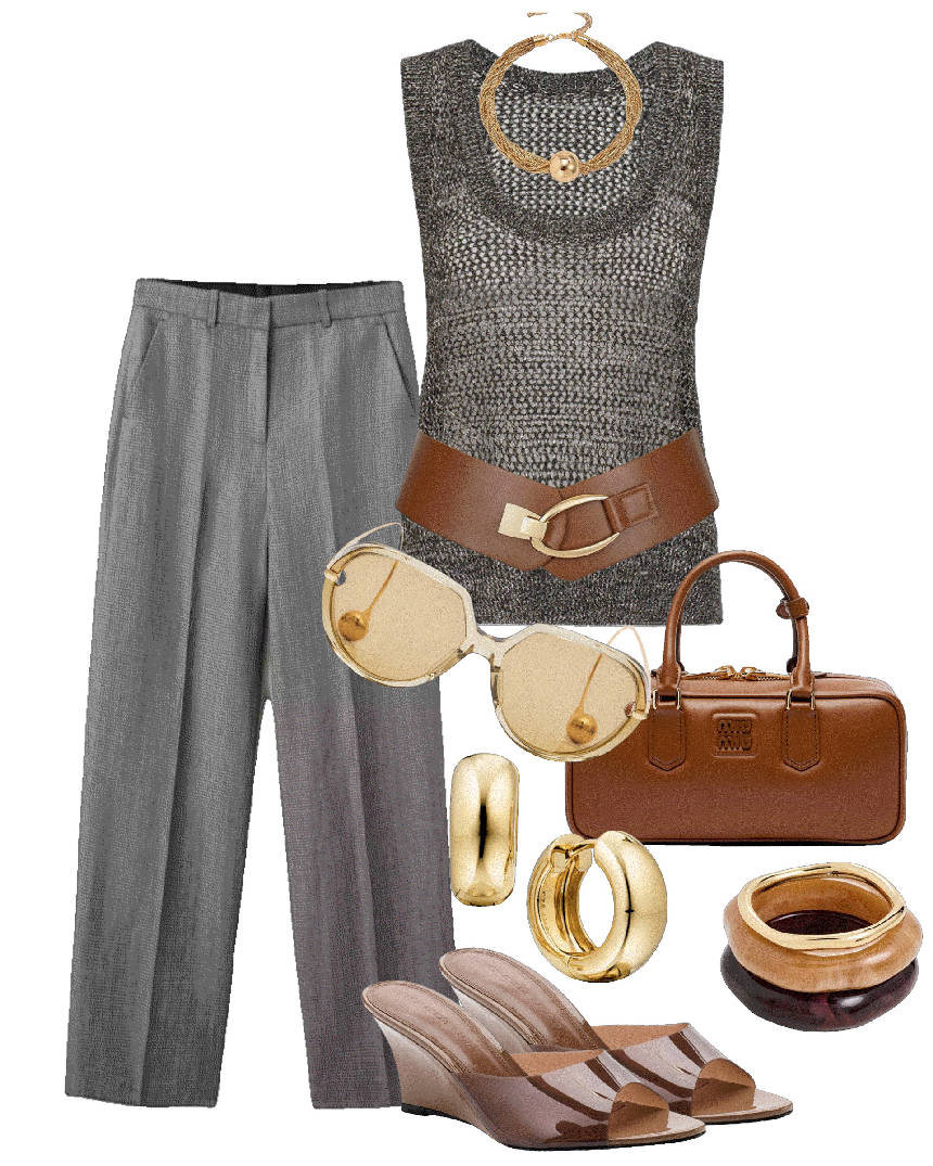 includding a wide belt
