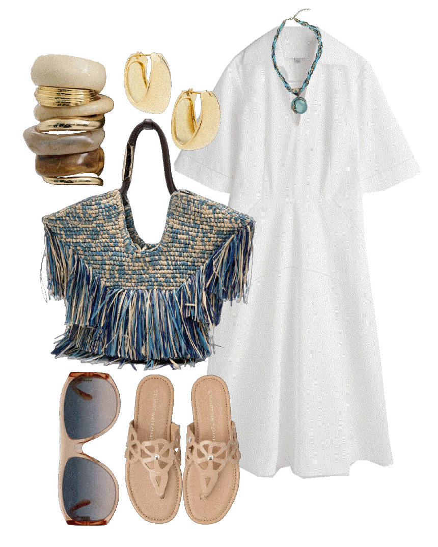 acetate sunglasses and Summer dress