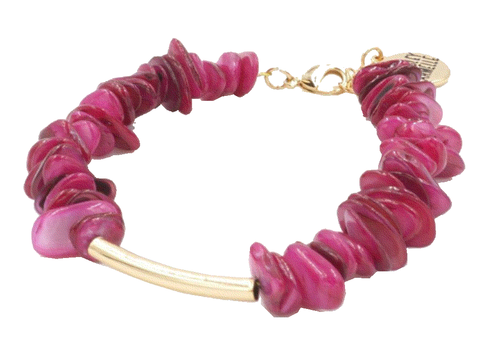 RASPBERRY WINE BRACELET Kinsley Armelle