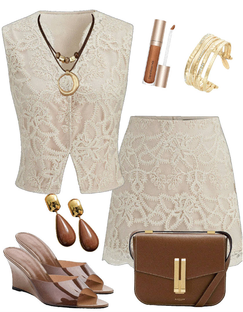 lace matching set