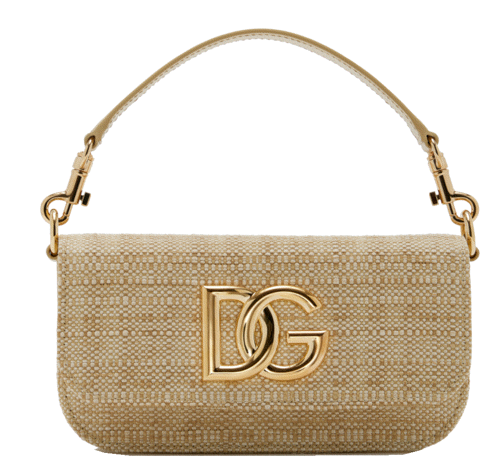 Oven raffia shoulder bag Dolce 