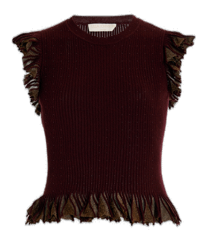 Leila sunburst-knit top Ulla Johnson