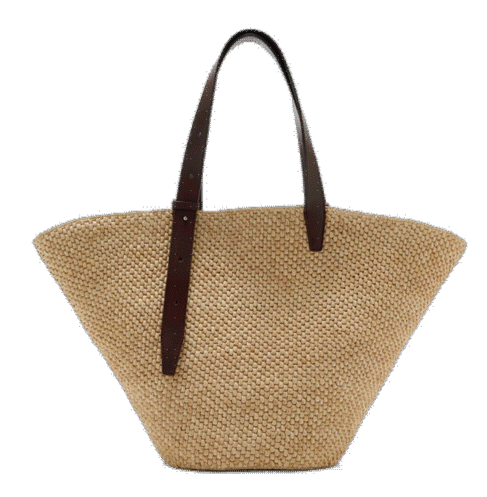 The bianca large raffia tote bag Liã© Studio