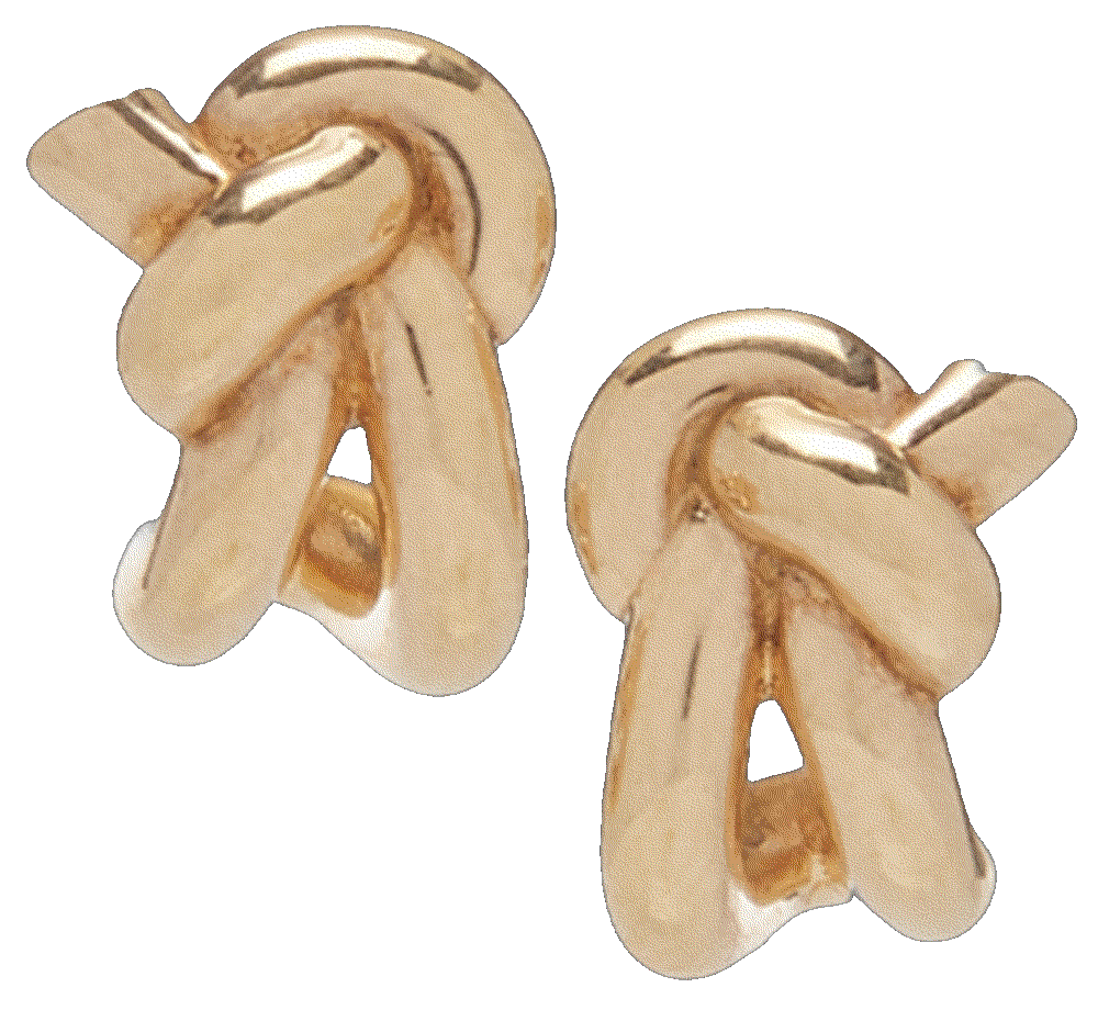 Not 18k gold-plated earrings Bottega Veneta