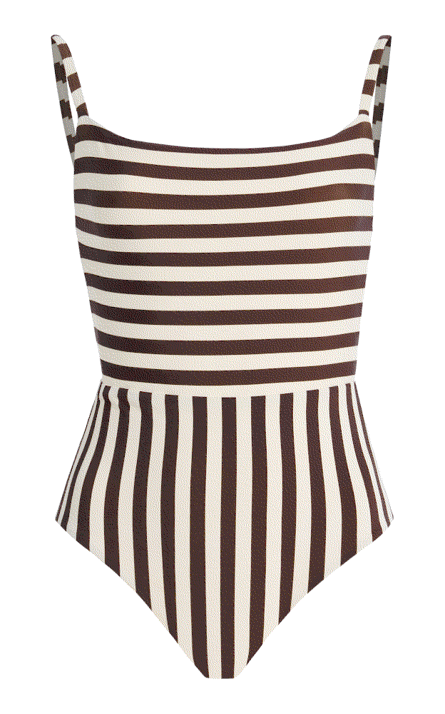 The square neck one-piece swimsuit Anemos