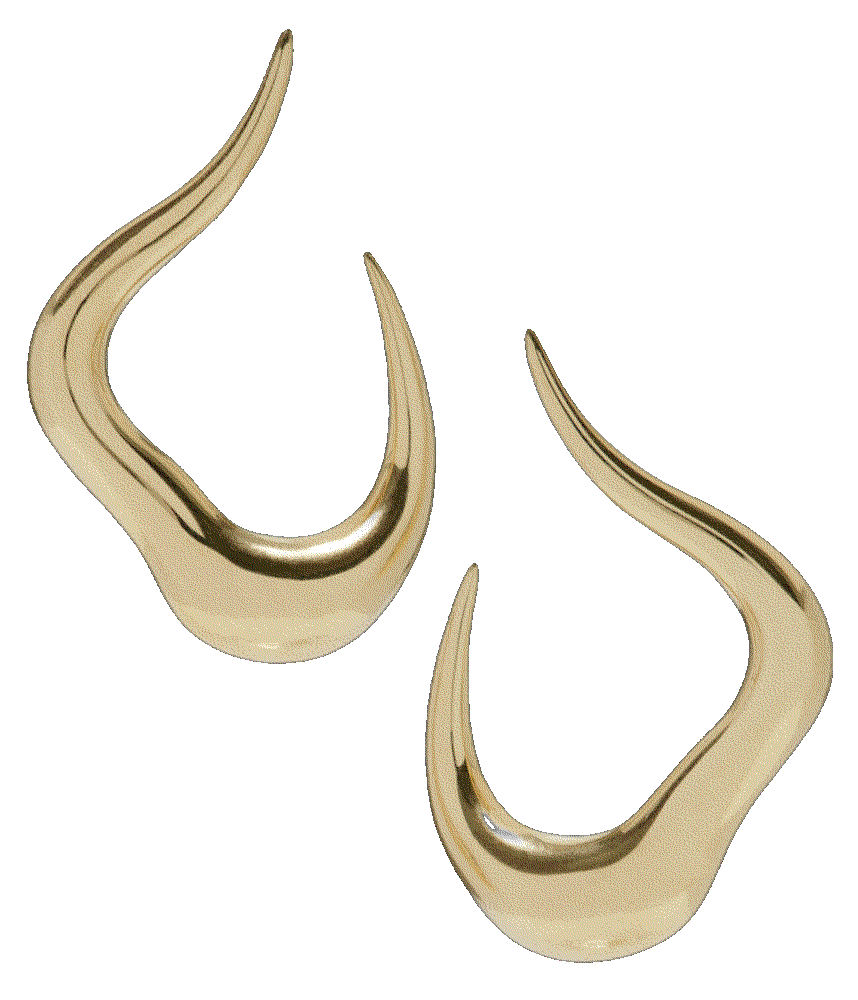18k yellow gold earrings Fernando Jorge