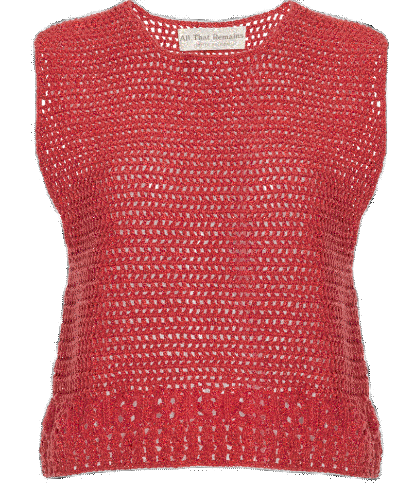 Race crocheted cotton top All That Remains