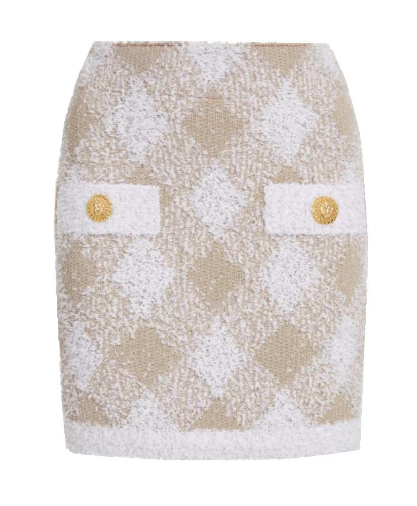 Tweed mini skirt Balmain