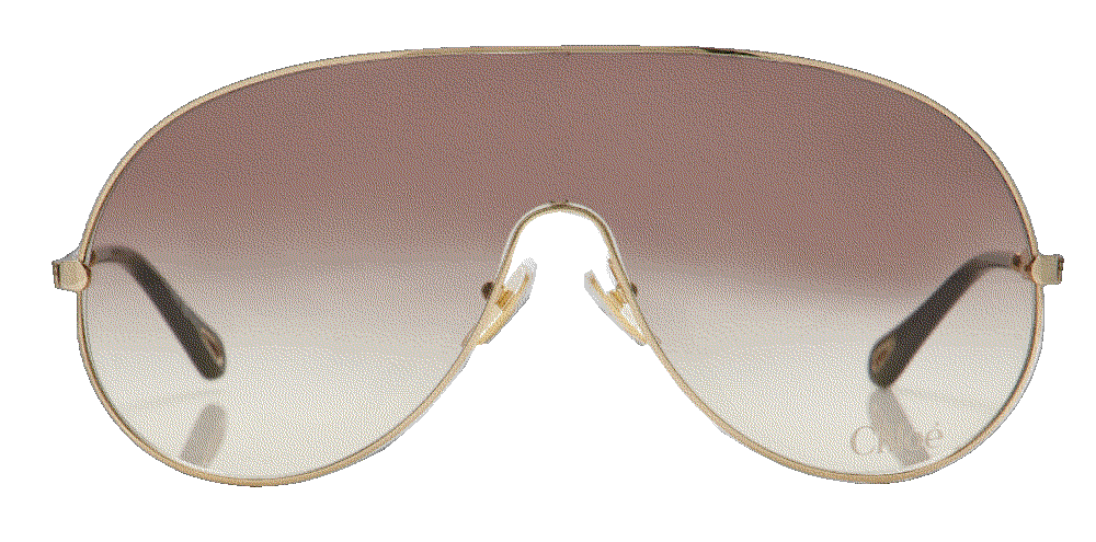 Aly aviator mask-frame metal sunglasses Chloe