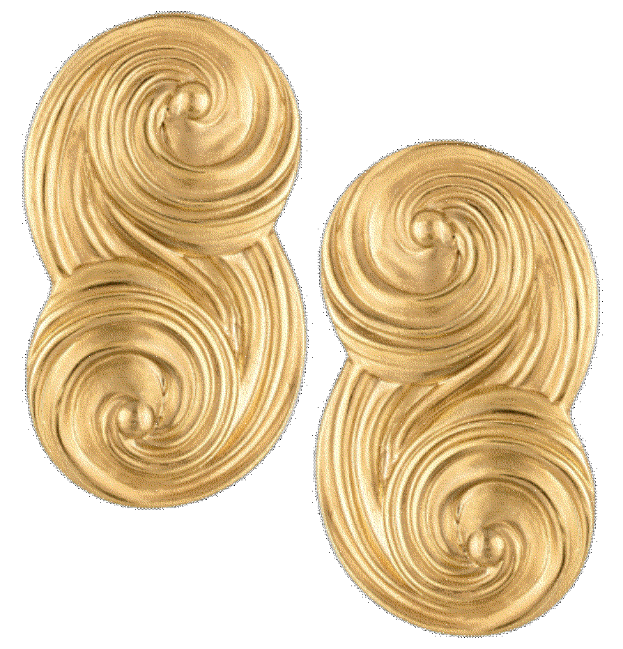 Stella 14k gold-plated earrings Juju Vera