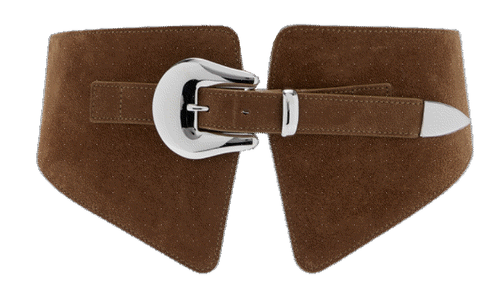 Arya suede belt Dã©hanche