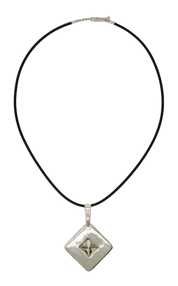 Towa sterling silver cord necklace Martine Ali
