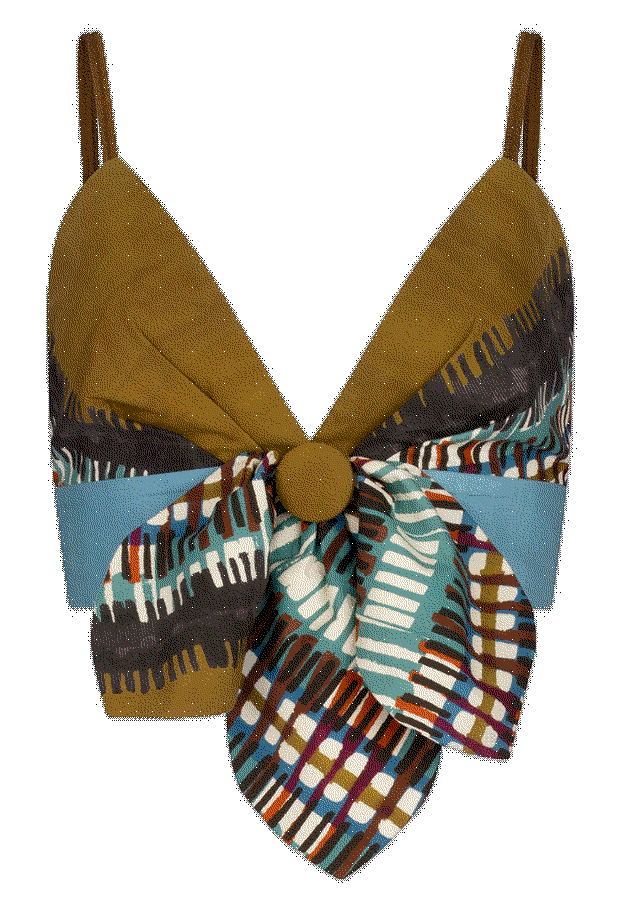 Flor printed cotton top Silvia Tcherassi