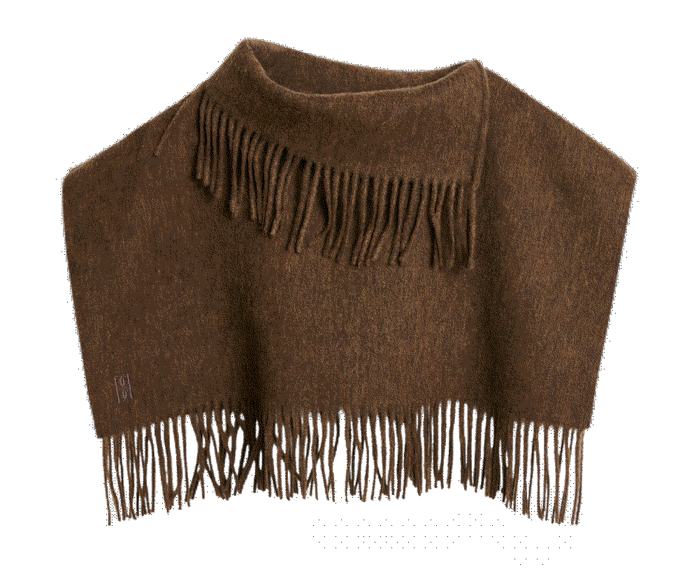 Turtla wool bib scarf By Malene Birger