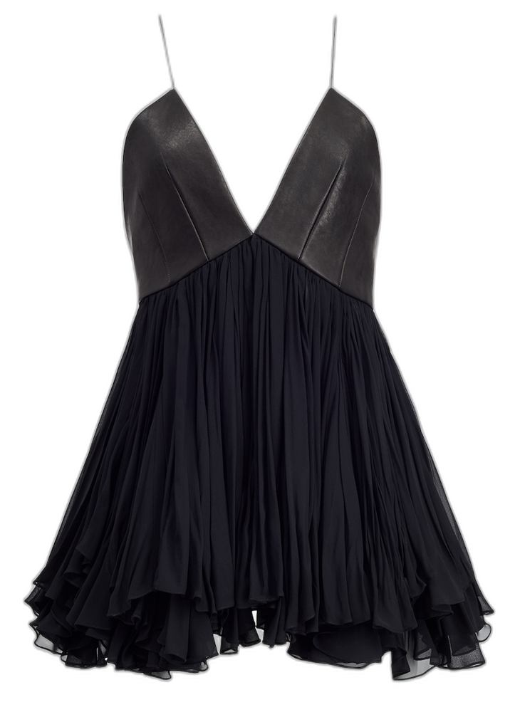 Nita pleated silk camisole top Khaite