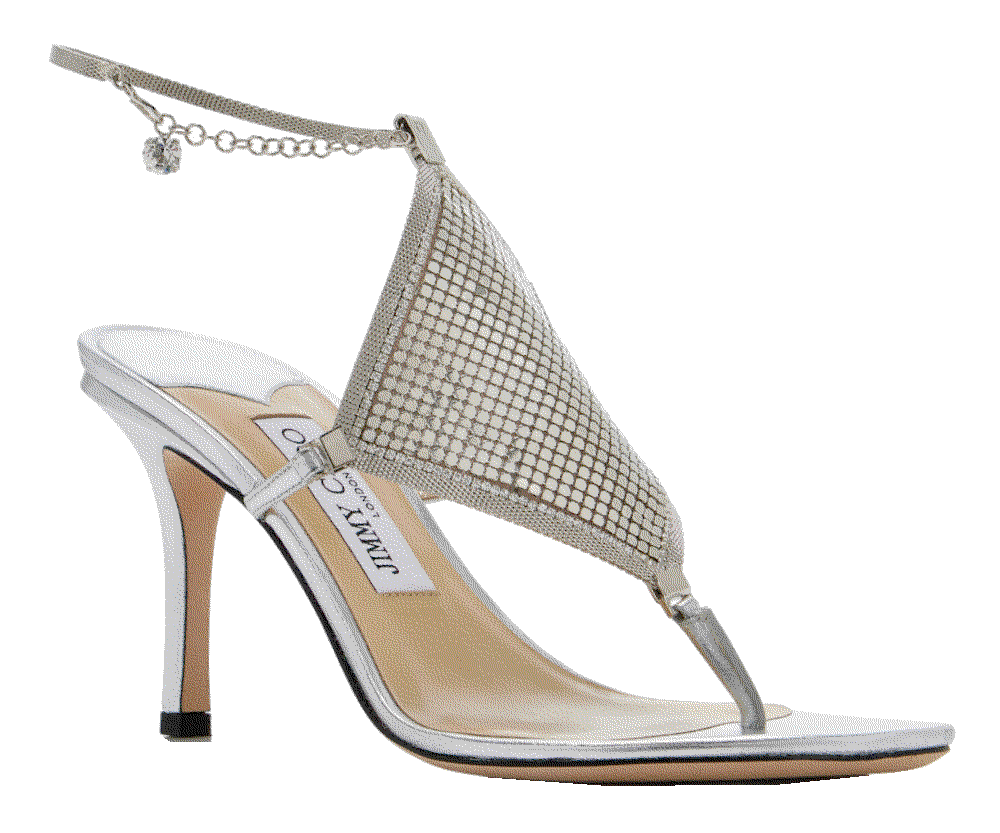 2000 the metal mesh sandals Jimmy Choo