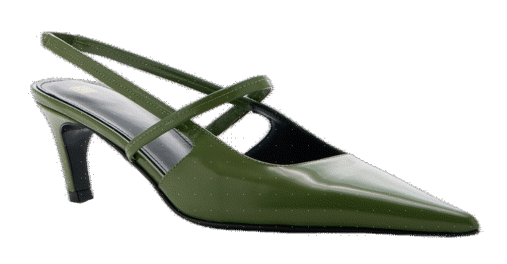 The sharp leather slingback pumps Toteme