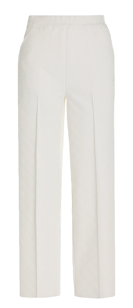 xclusive cropped cotton-blend cigarette pants High sport