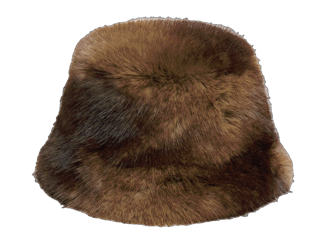 Gilly faux mink fur bucket hat Apparis