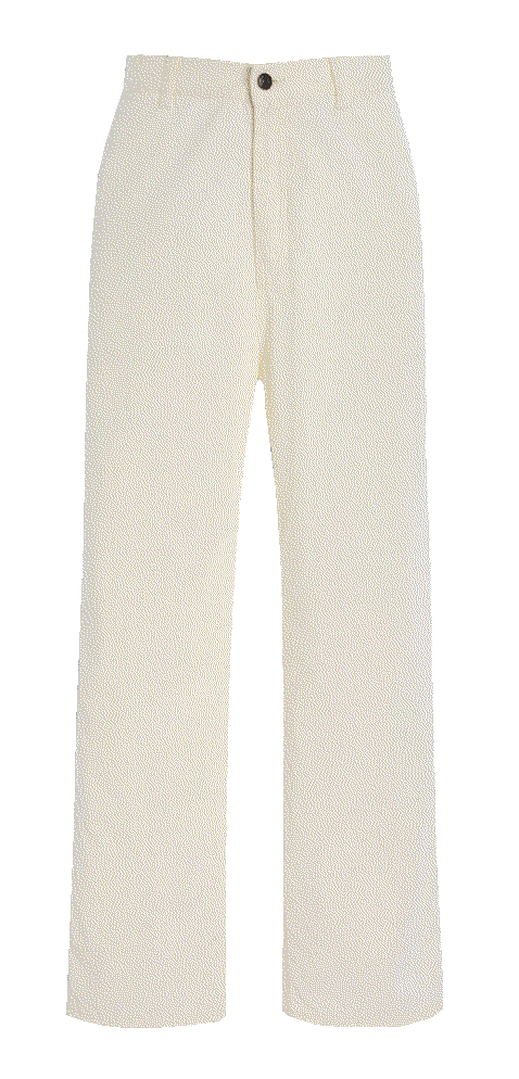 Sharka rigid low-rise cotton-cashmere barrel jeans The Row