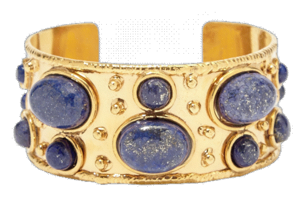 22kt yellow gold plated byzantine bracele Sylvia Toledano