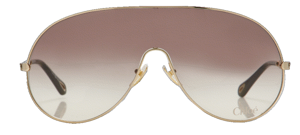 Aly aviator mask-frame metal sunglasses Chloã©